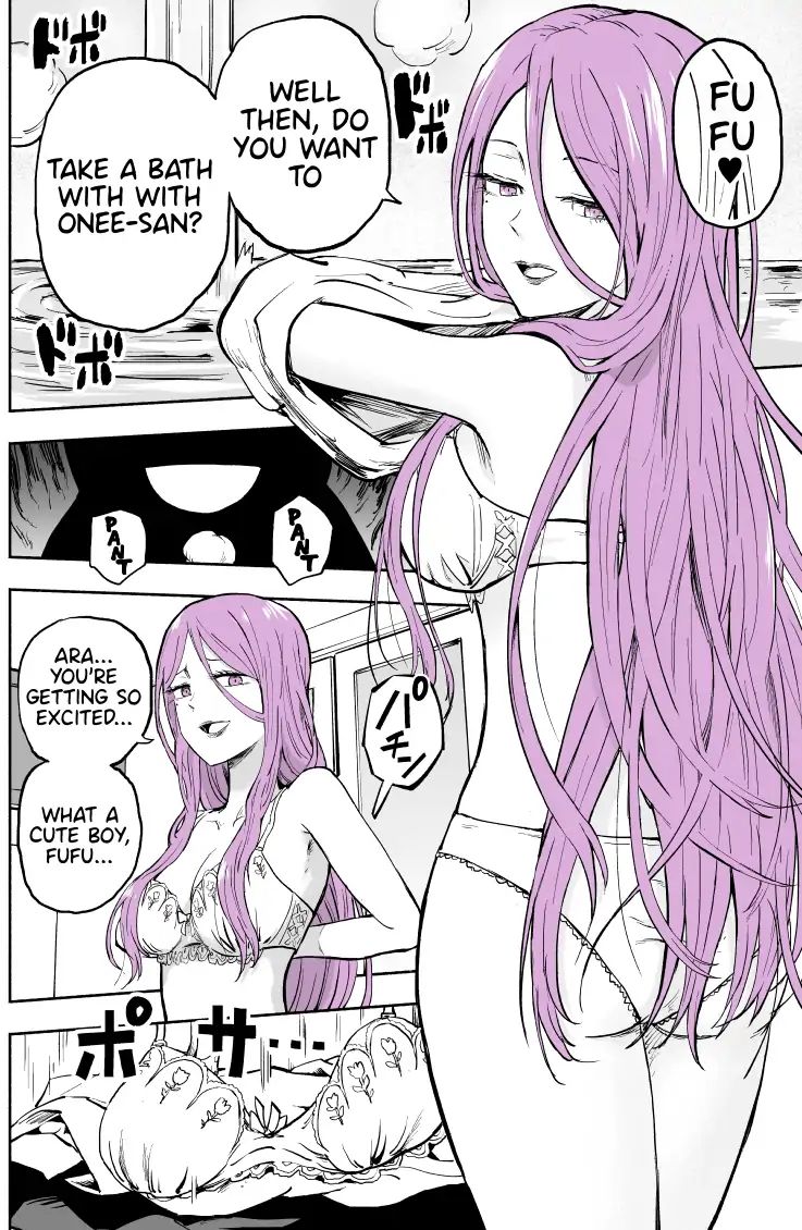Taking A Bath With A Sexy Onee-San And Then, ♥♥♥ - Page 1