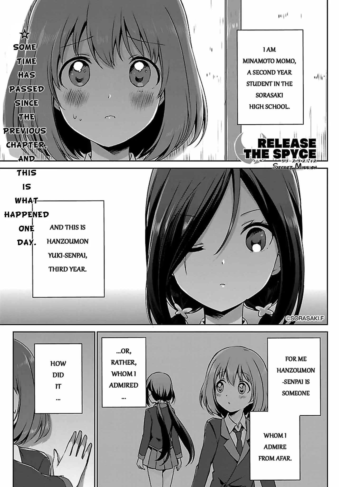 Release The Spyce - Secret Mission - Page 1