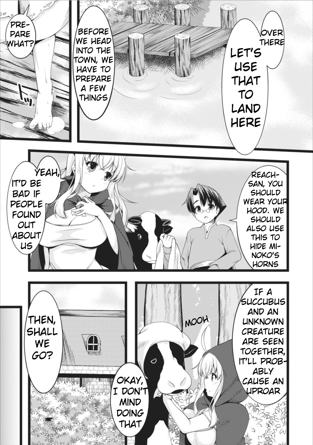 Succubus Ni Tensei Shita Node Milk Wo Shiborimasu - Page 1