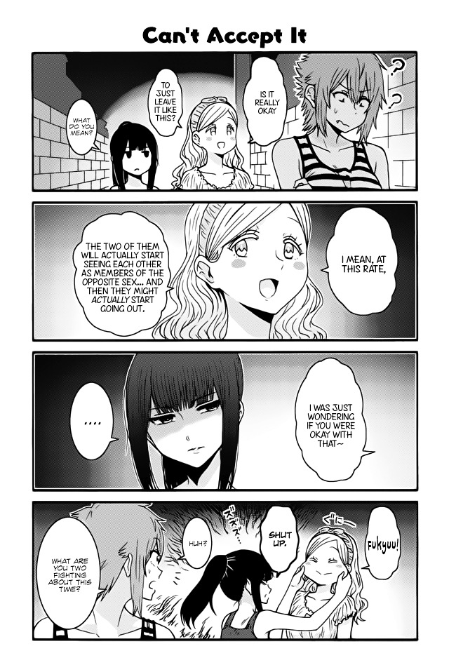 Tomo-Chan Wa Onnanoko! Chapter 491 : Can't Accept It - Picture 1