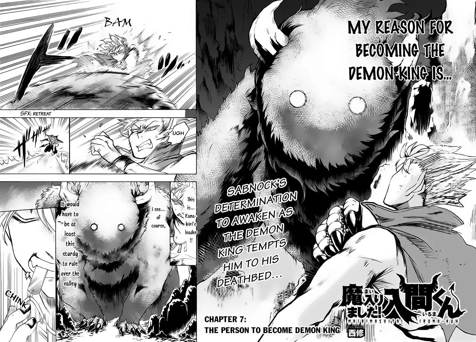 Mairimashita! Iruma-Kun Chapter 7: The Person To Become Demon King - Picture 3