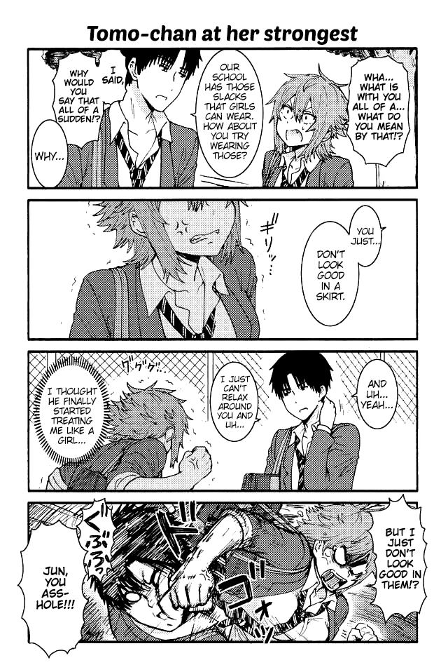 Tomo-Chan Wa Onnanoko! Chapter 68: Tomo-Chan At Her Strongest - Picture 1