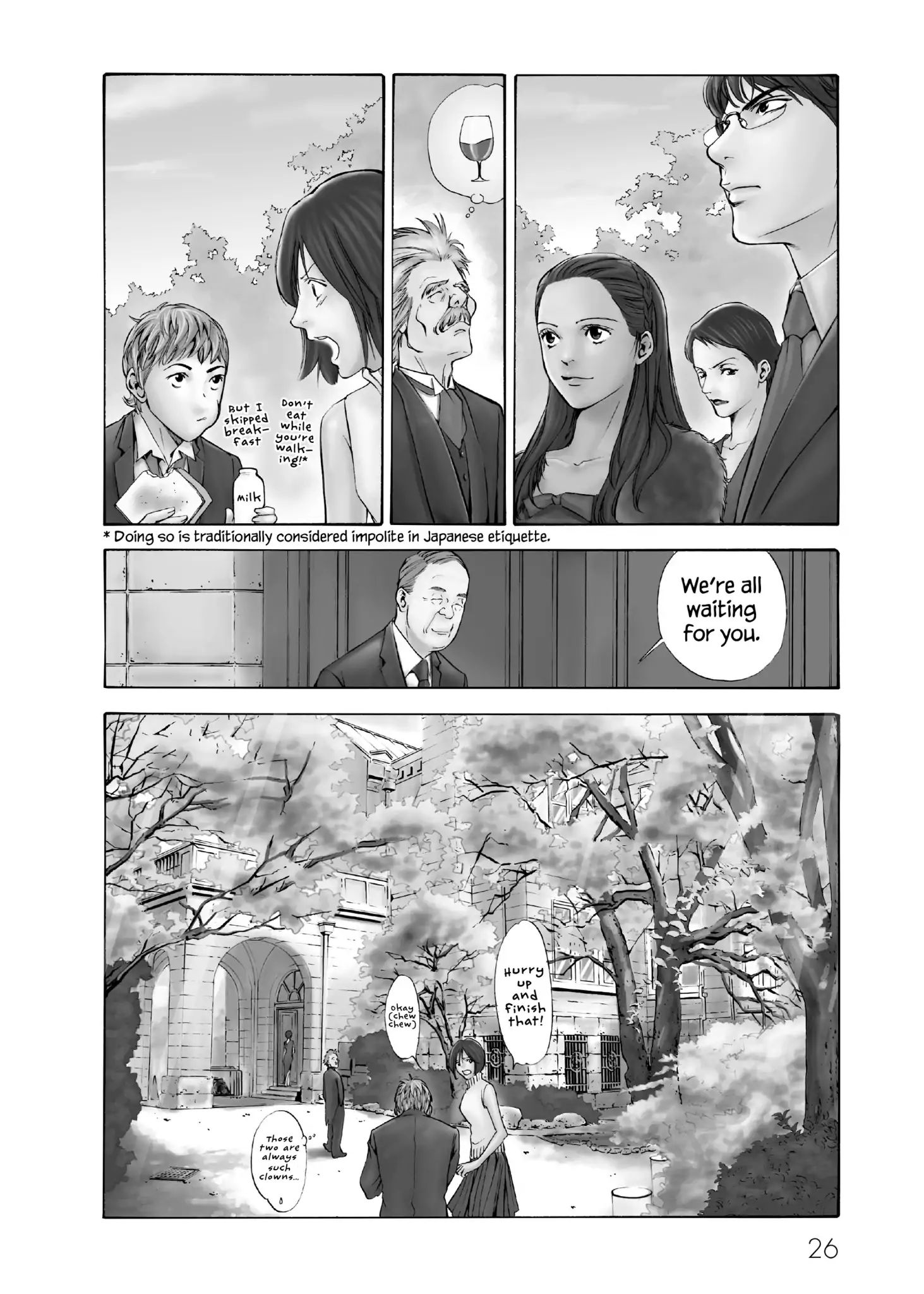 Kami No Shizuku Vol.11 Chapter 100: The Fading Feel Of The Ancient Tree's Bark - Picture 3