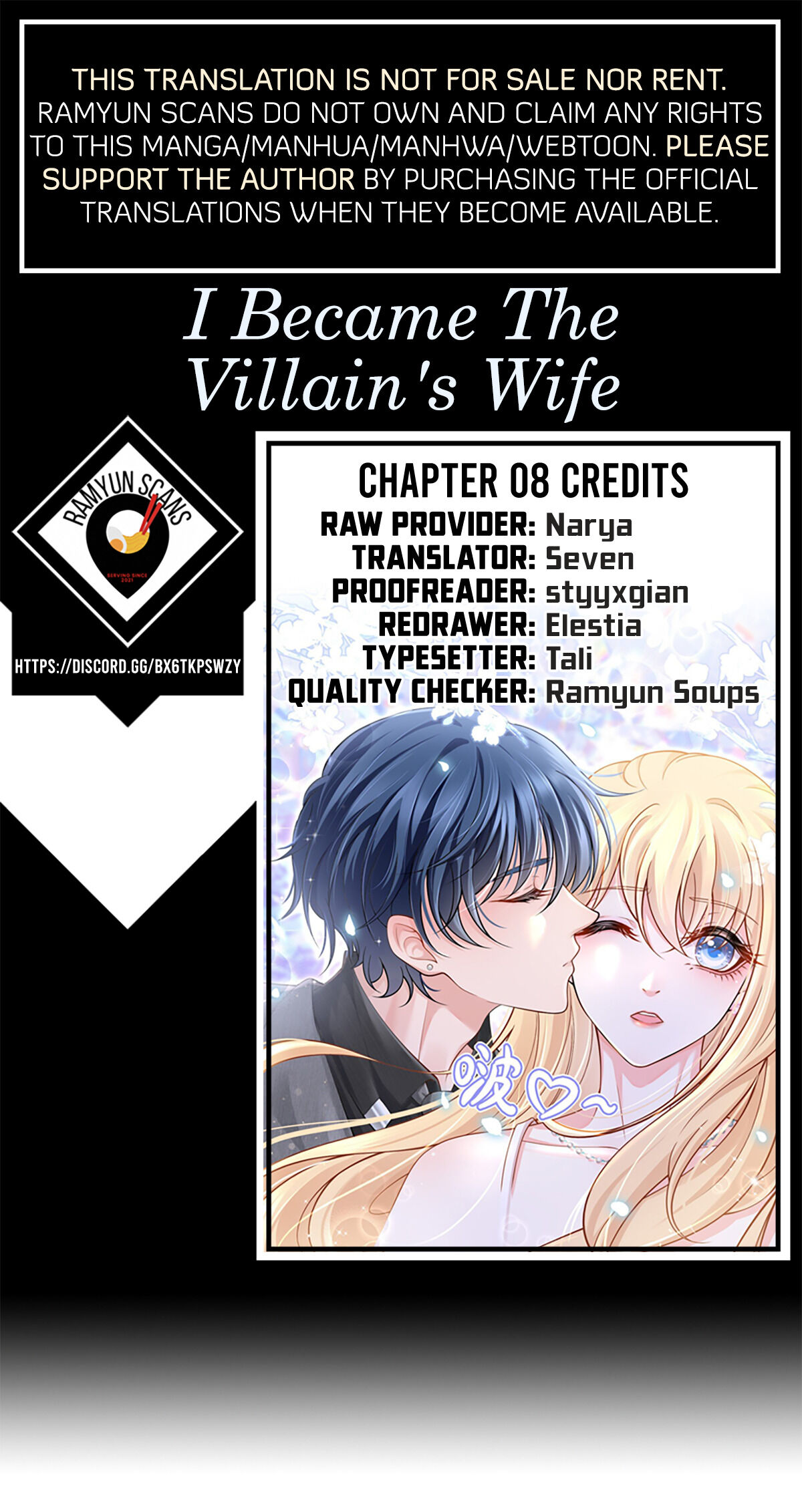 I Became The Villain’S Wife Chapter 8 - Picture 1