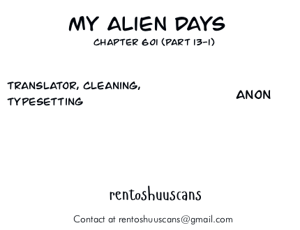 My Alien Days Webcomic Chapter 601 - Picture 2