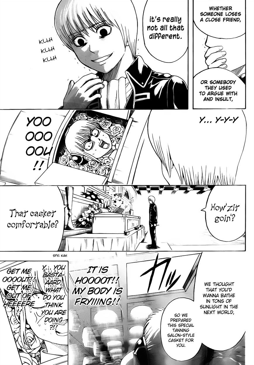 Gintama Chapter 459 : Saying Goodbye Is Easy - Picture 3