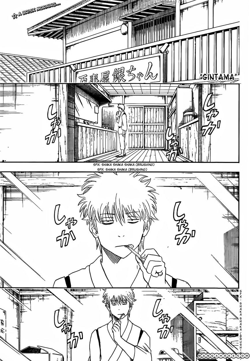 Gintama Chapter 418 : Mirrors Show Both Beauty And Ugliness Exactly As They Are - Picture 1