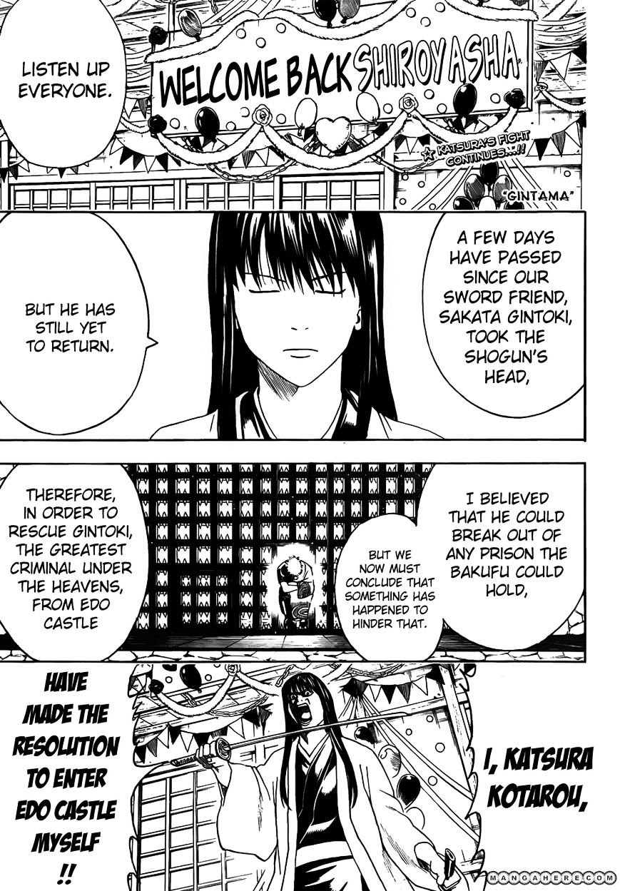 Gintama Chapter 415 : Being A Leader Is Tough - Picture 1