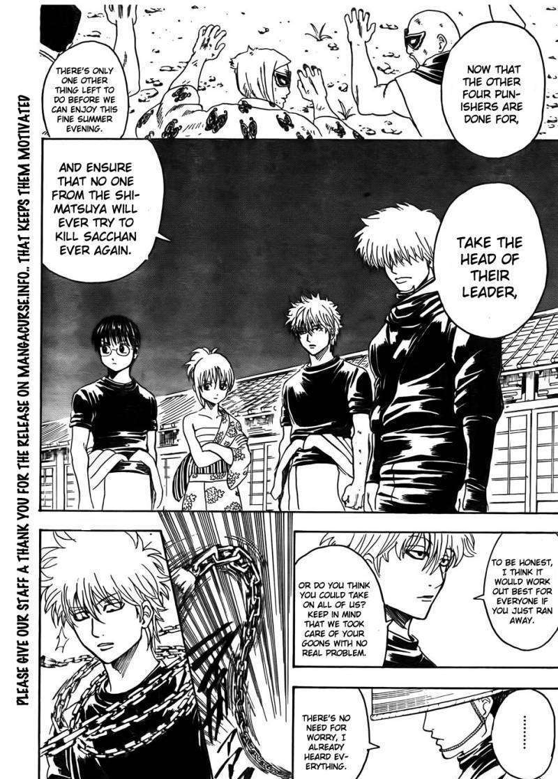 Gintama Chapter 321 : There Are Things That You Can T See, Even With Glasses On - Picture 3