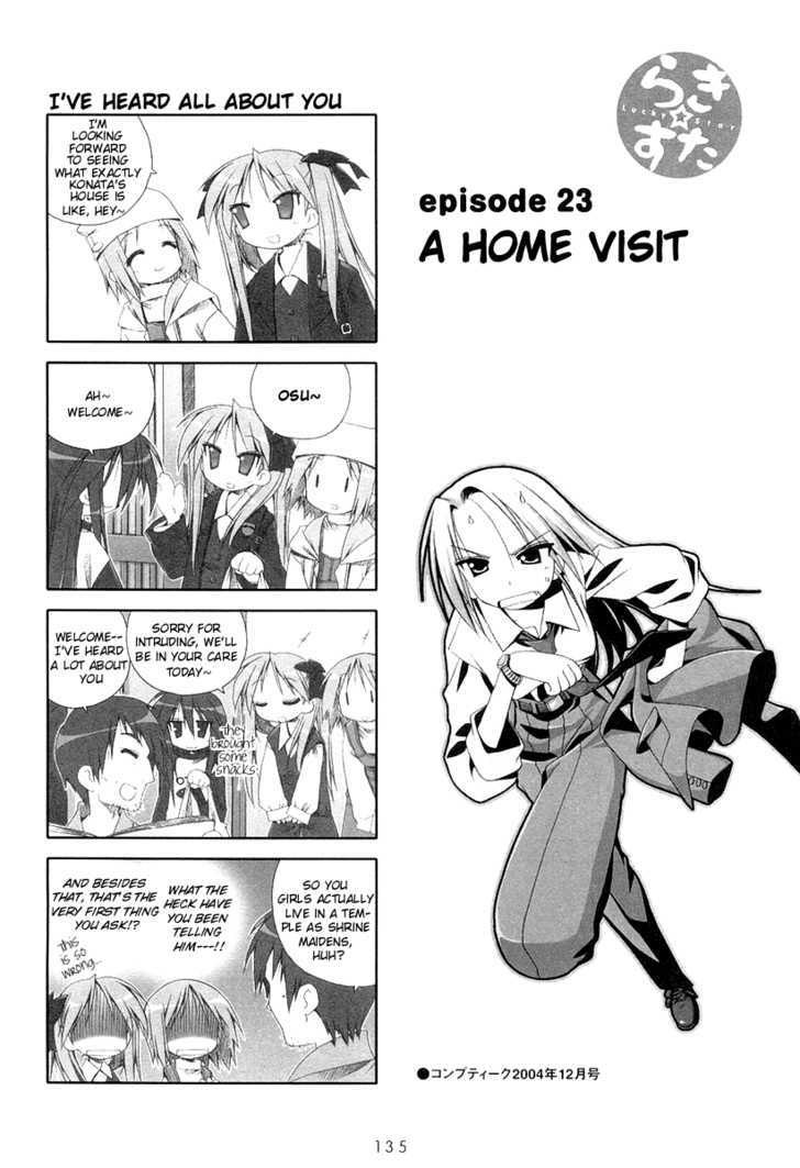 Lucky Star Vol.1 Chapter 23 : A Home Visit - Picture 1