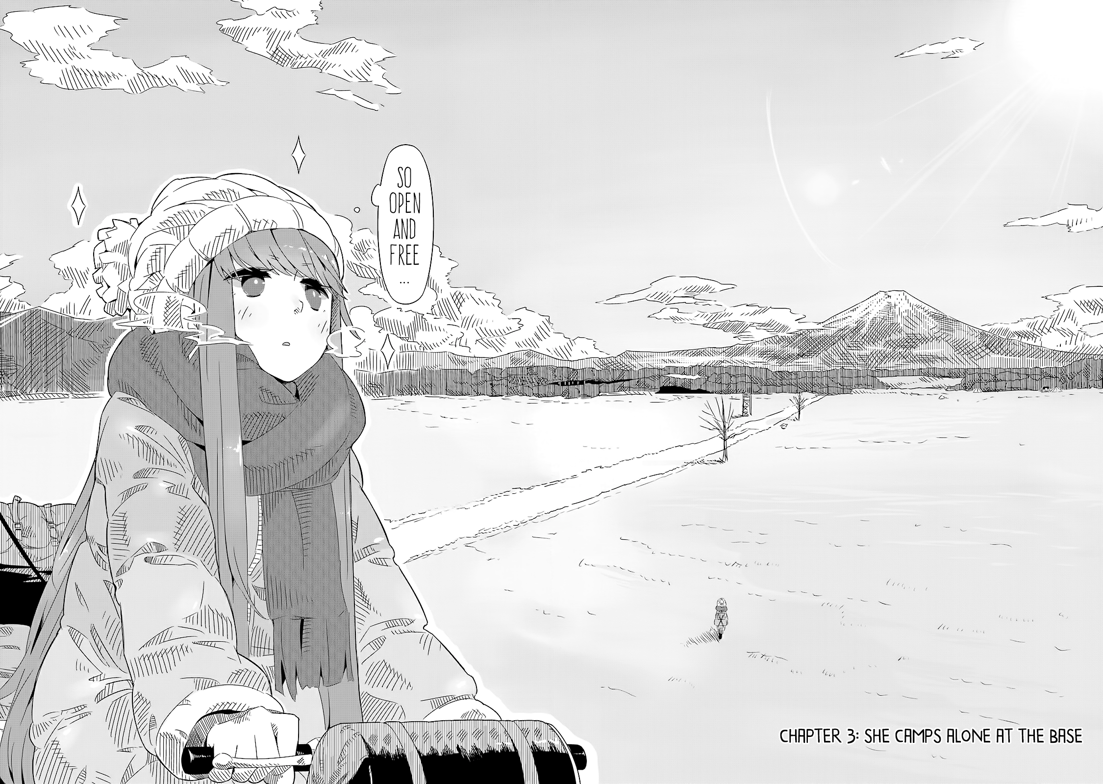 Yurucamp △ Vol.1 Chapter 3: She Camps Alone At The Base - Picture 2