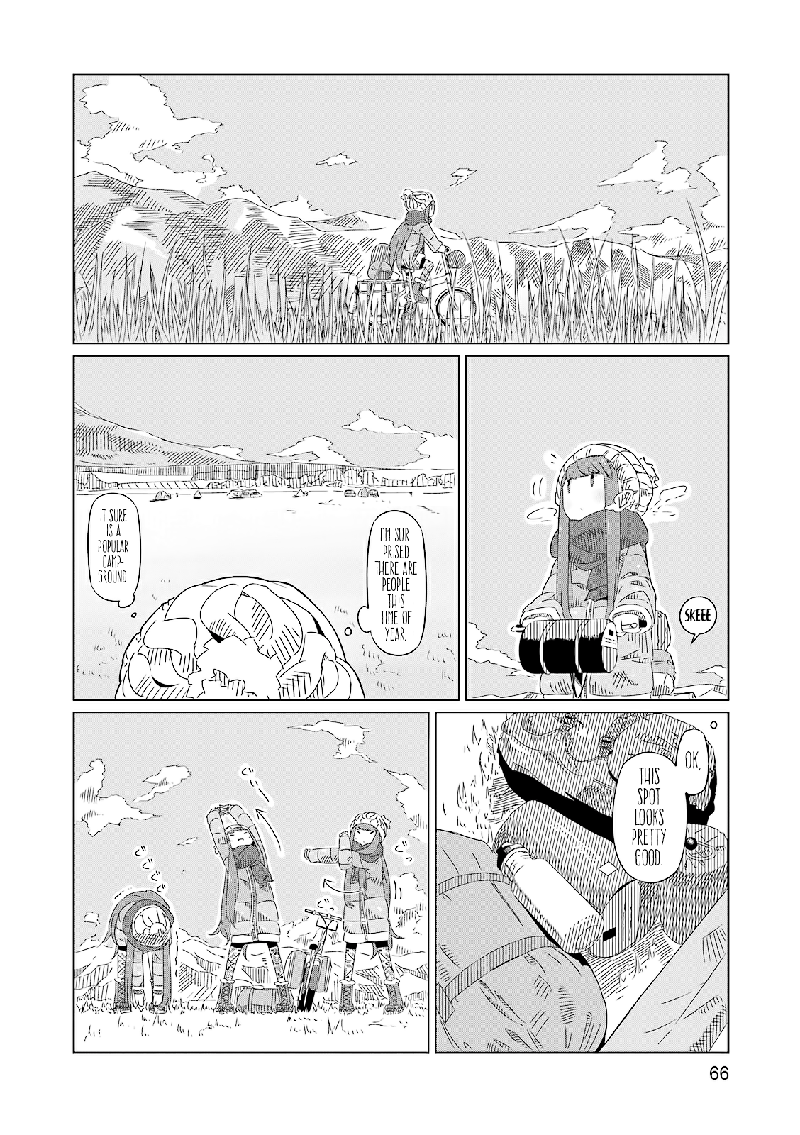 Yurucamp △ Vol.1 Chapter 3: She Camps Alone At The Base - Picture 3