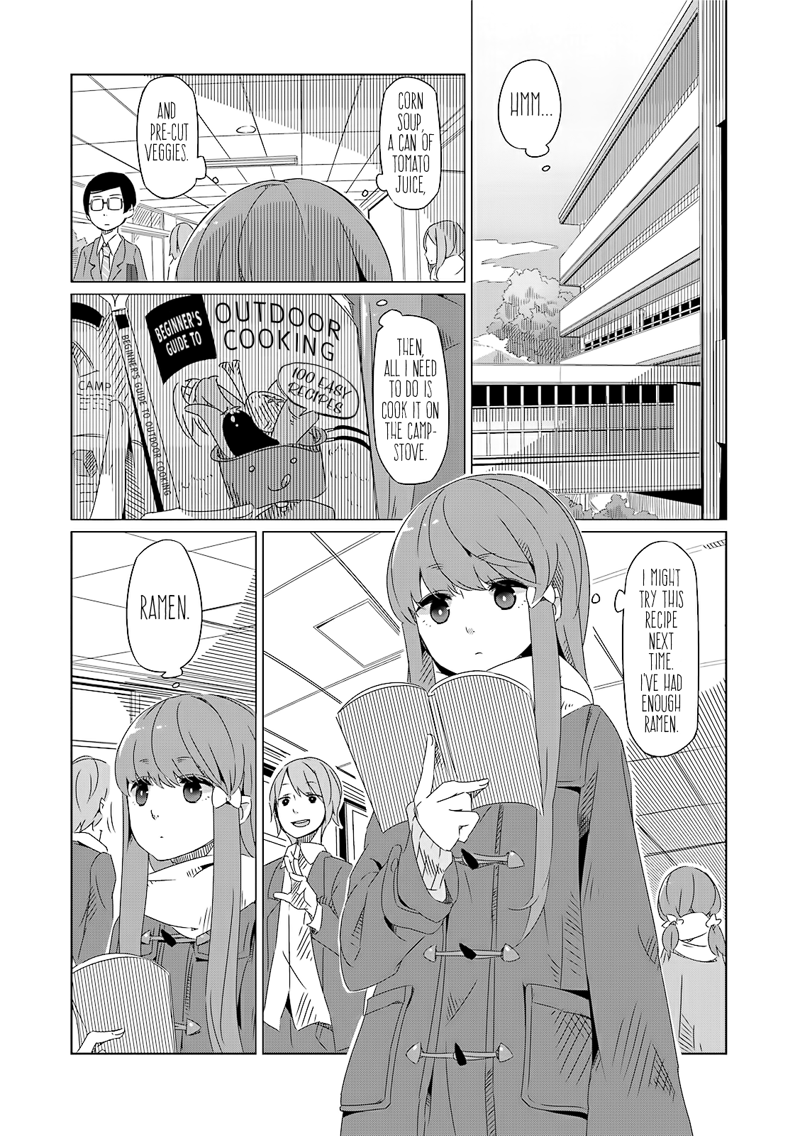 Yurucamp △ Vol.1 Chapter 2: Welcome To The Outdoors Club! - Picture 1