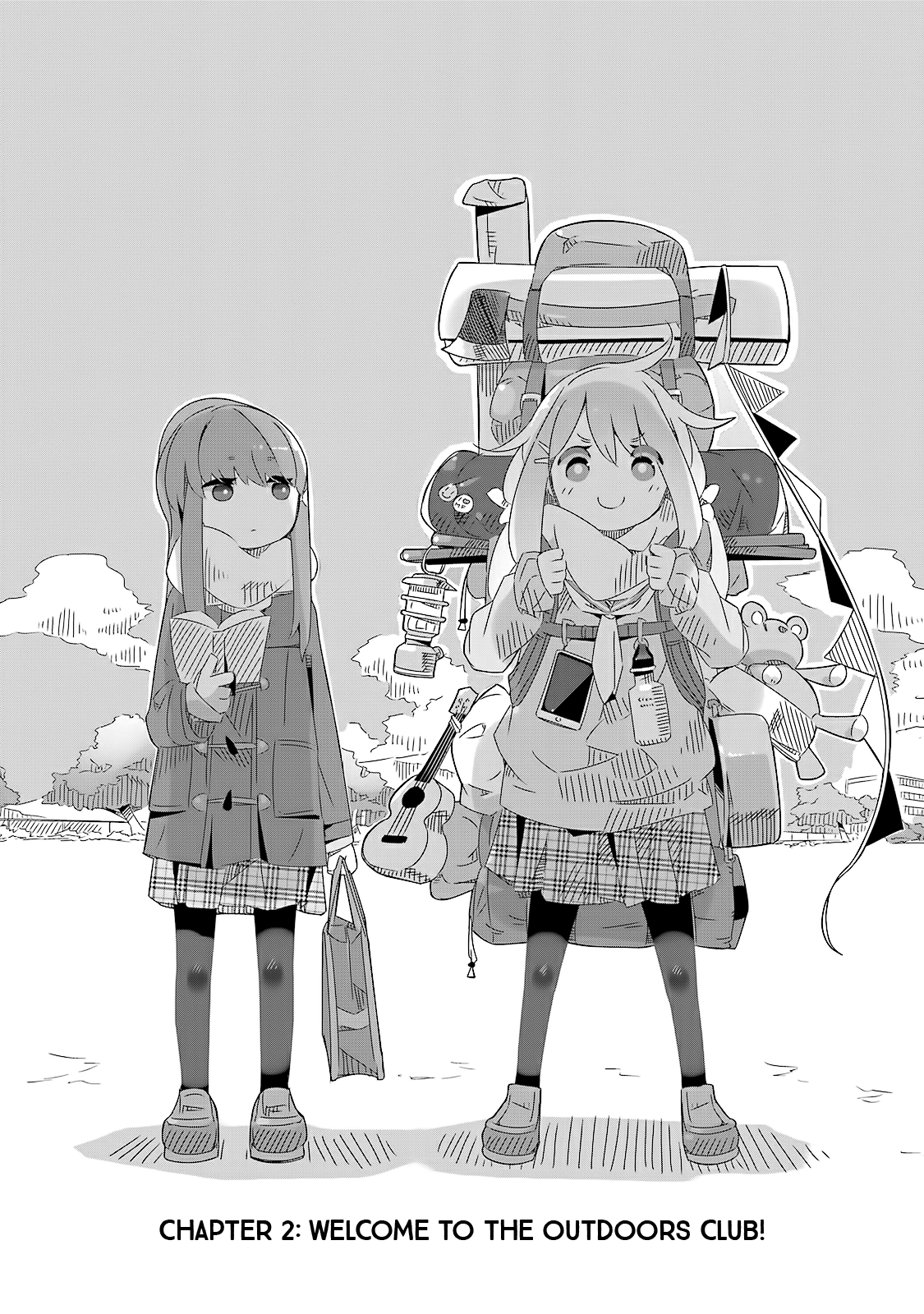Yurucamp △ Vol.1 Chapter 2: Welcome To The Outdoors Club! - Picture 3