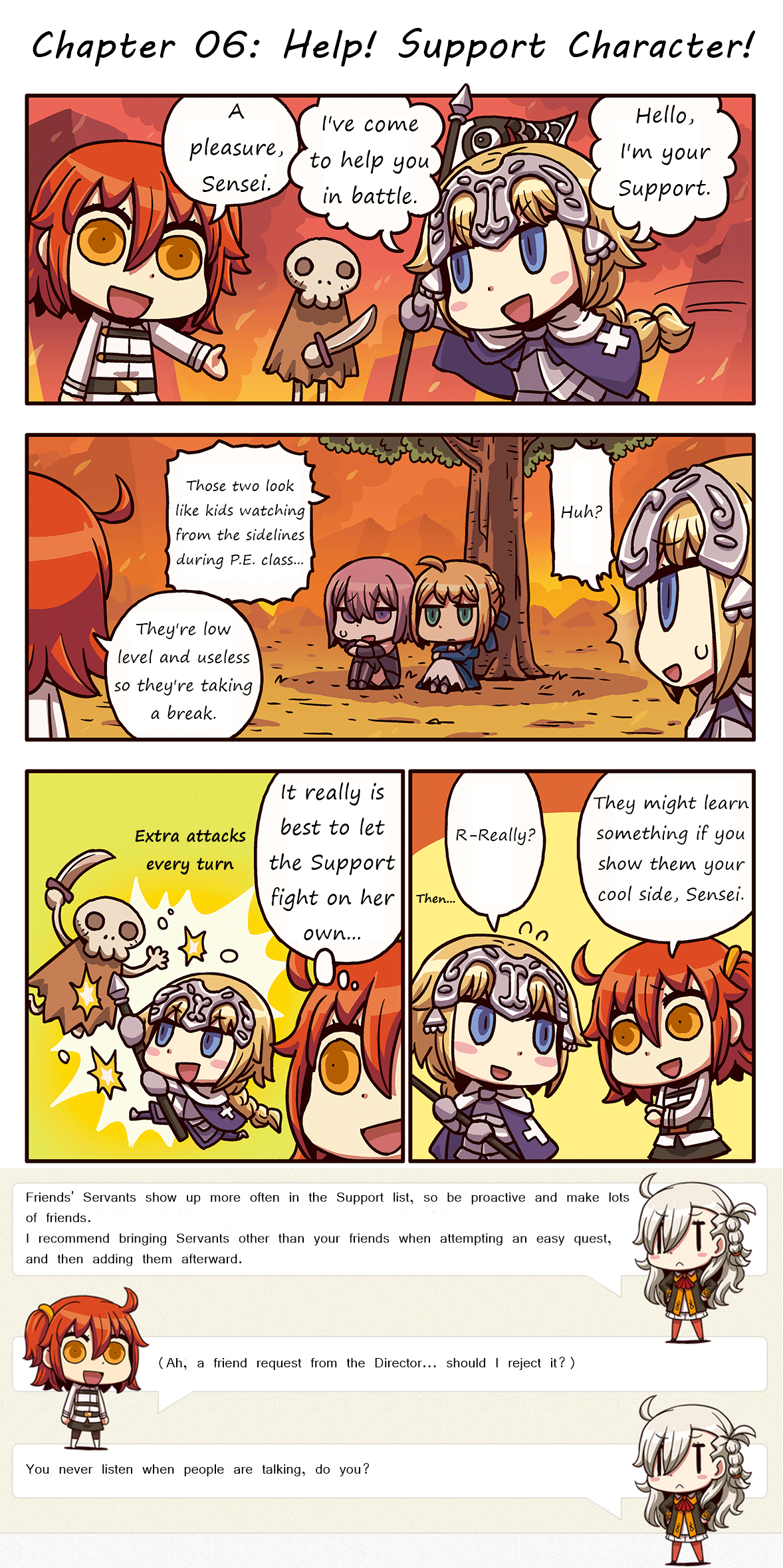 Manga De Wakaru! Fate/grand Order Chapter 6: Help! Support Character! - Picture 1