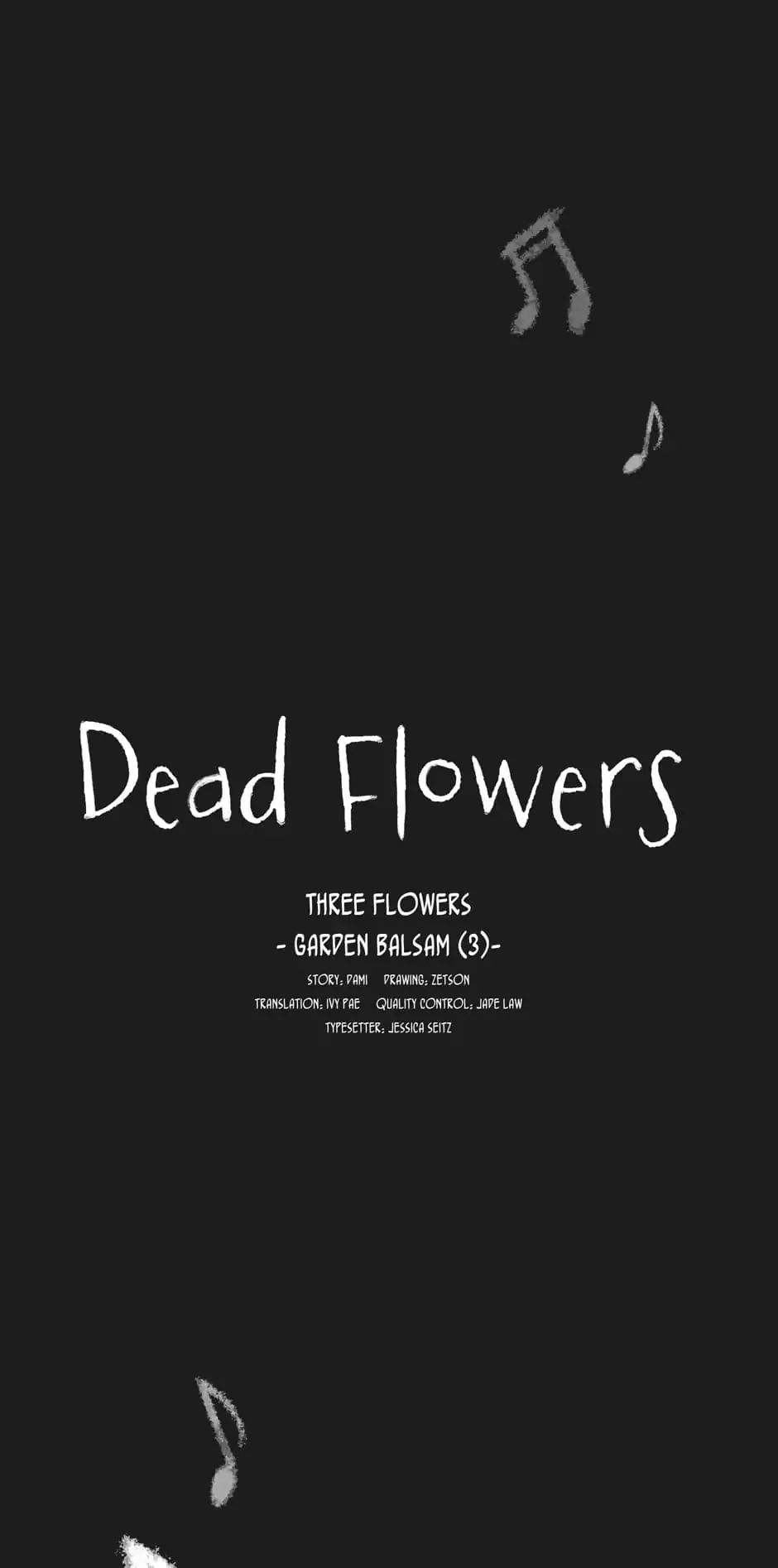 Dead Flowers Chapter 3: Three Flowers - Garden Balsam (3) - Picture 1