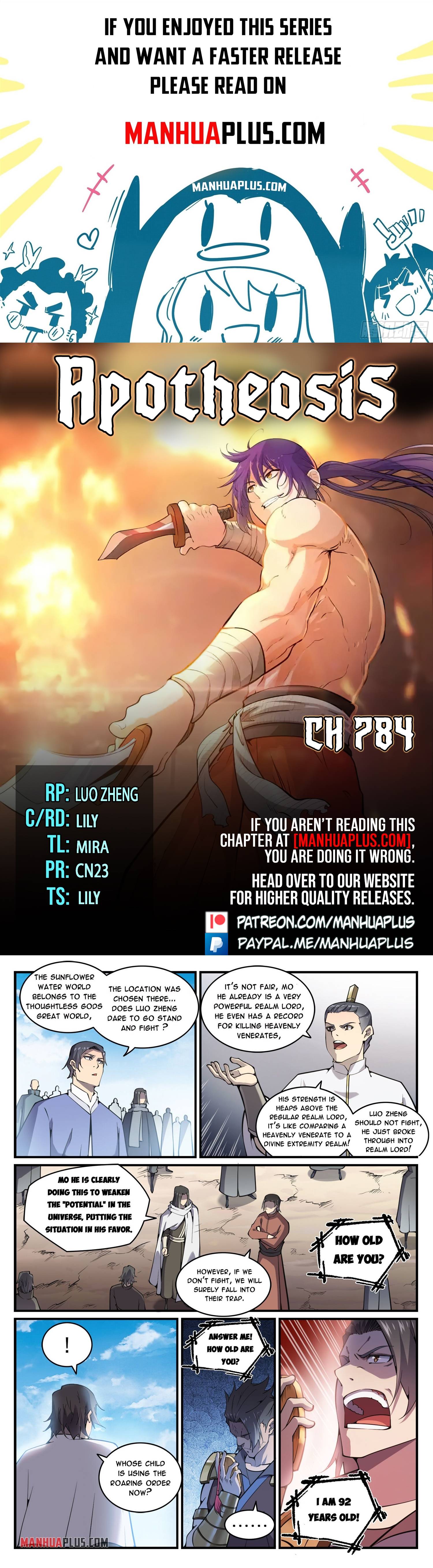 Apotheosis Chapter 784 - Picture 1
