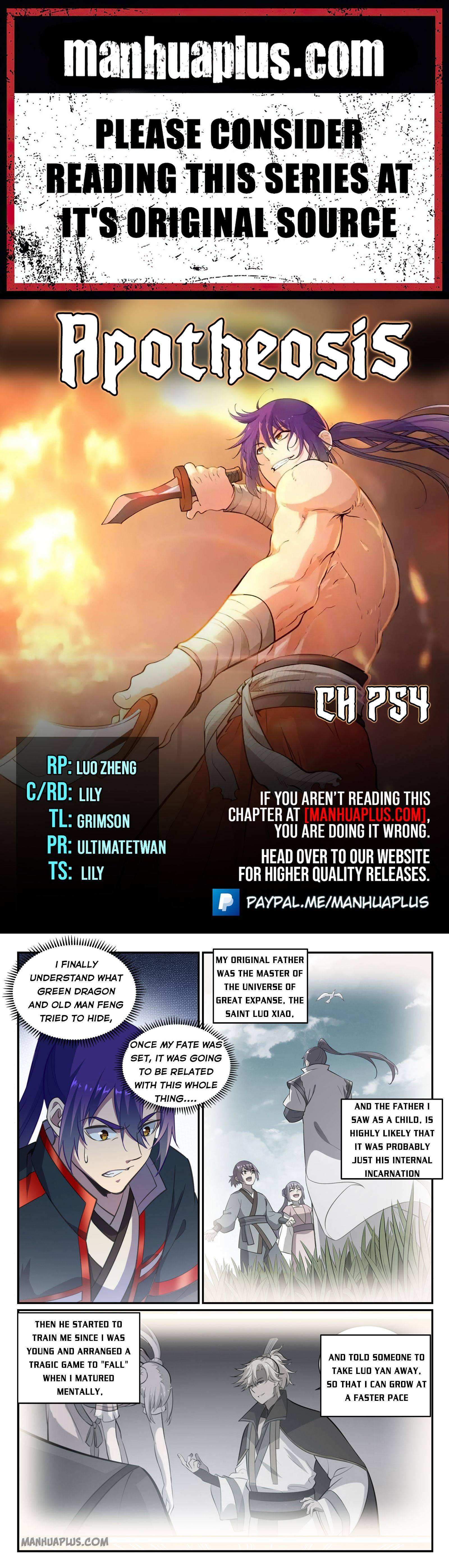 Apotheosis Chapter 754 - Picture 1