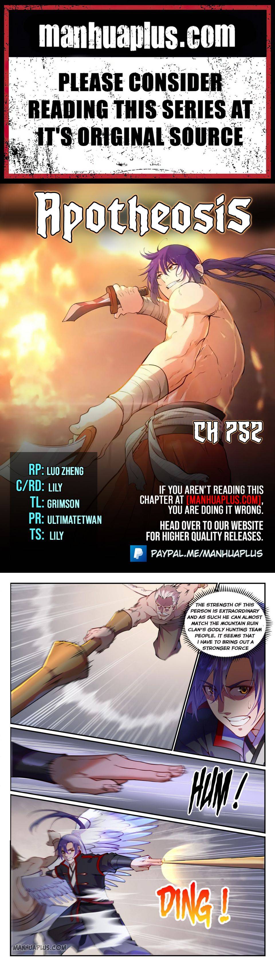 Apotheosis Chapter 752 - Picture 1