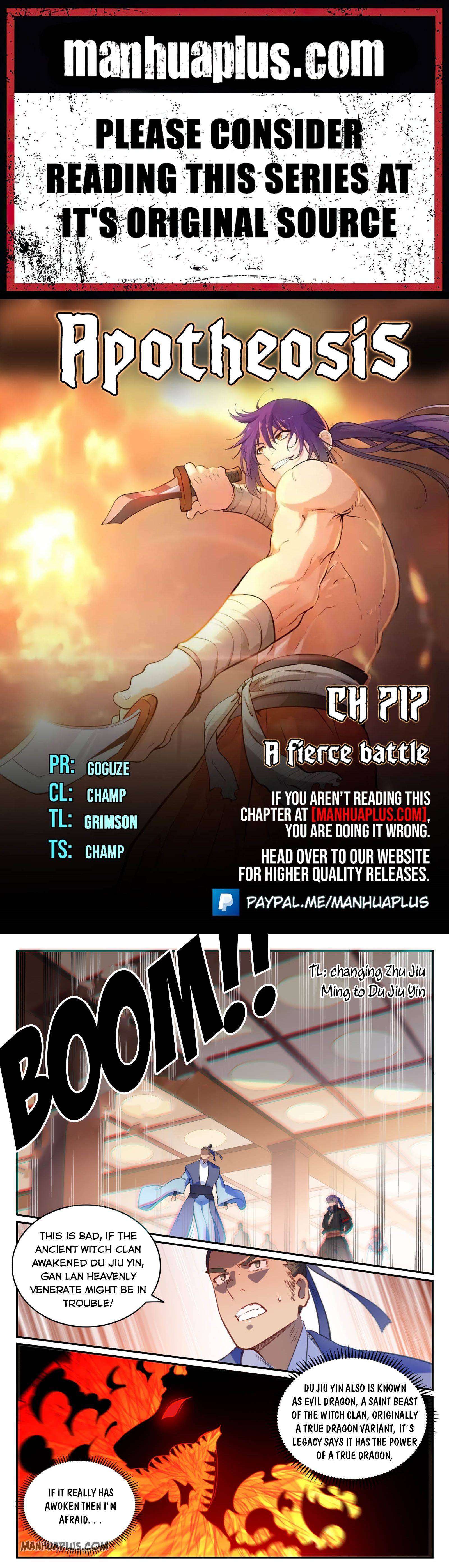 Apotheosis Chapter 717 - Picture 1