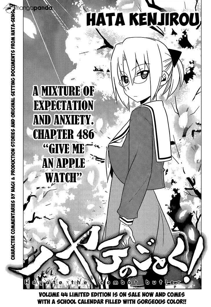 Hayate No Gotoku! Chapter 486 : Give Me An Apple Watch - Picture 2