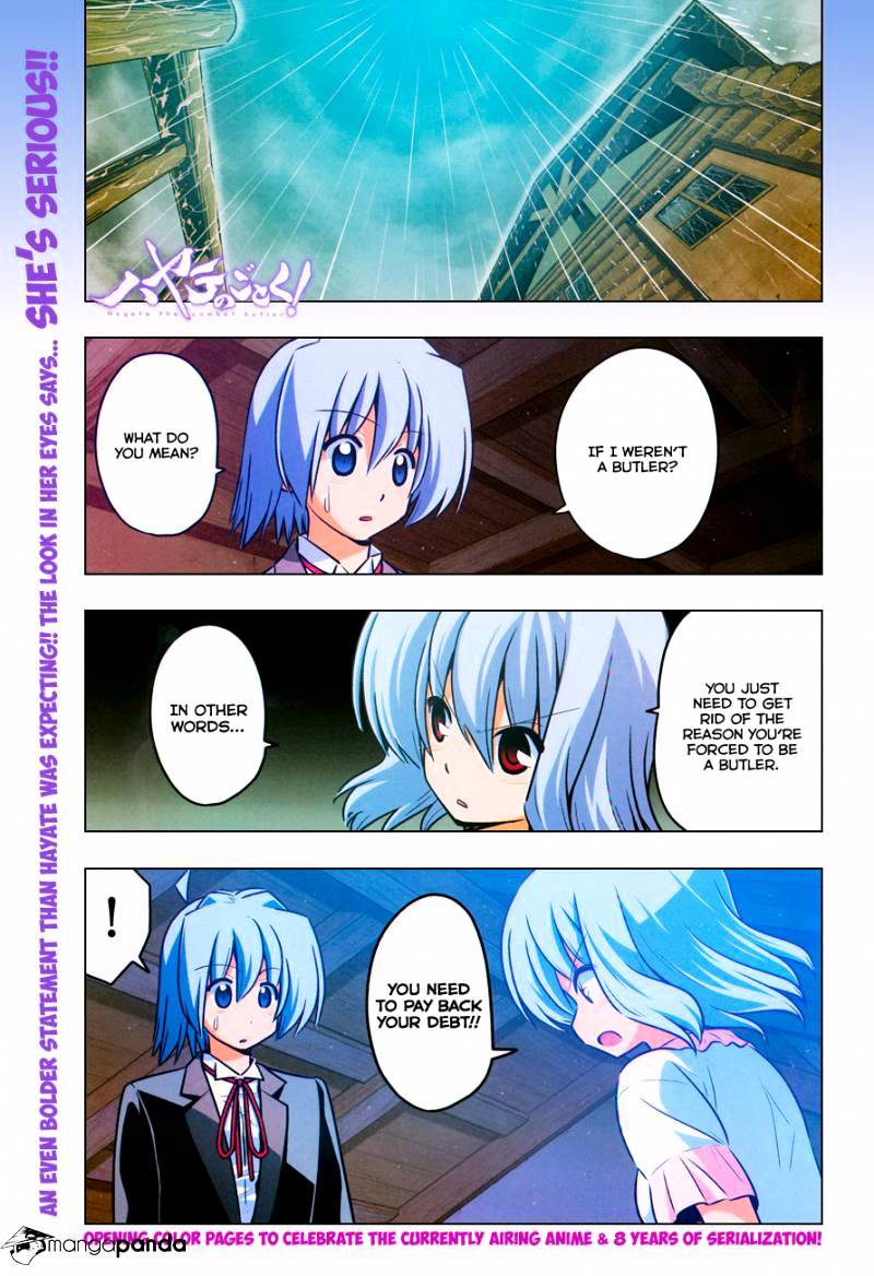 Hayate No Gotoku! Chapter 384 : Juspion Taught Me There Is Only One Of Me In The Universe - Picture 3