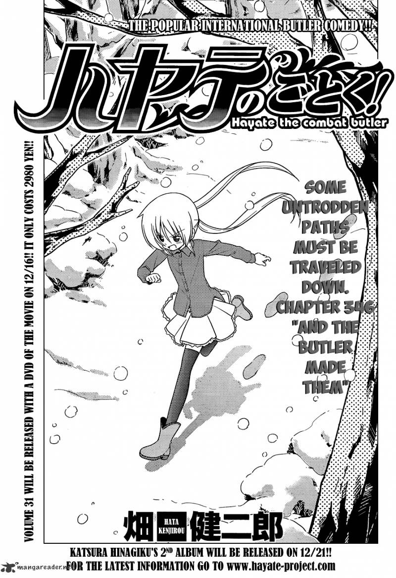 Hayate No Gotoku! Chapter 346 : And The Butler Made Them - Picture 2