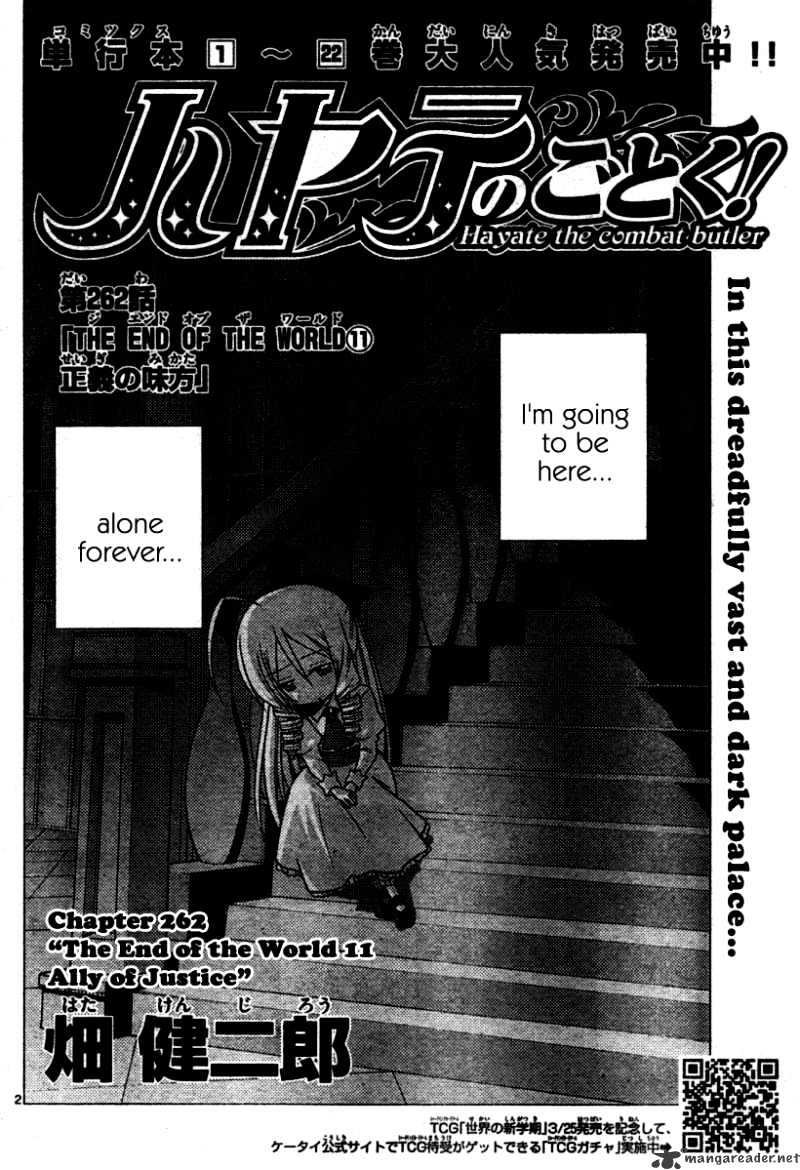 Hayate No Gotoku! Chapter 262 : Ally Of Justice - Picture 2