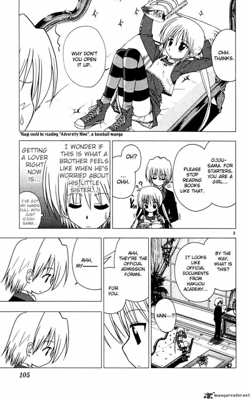 Hayate No Gotoku! Chapter 38 : The One Who Controls The Summer Will Likely Control The Exam - Picture 3