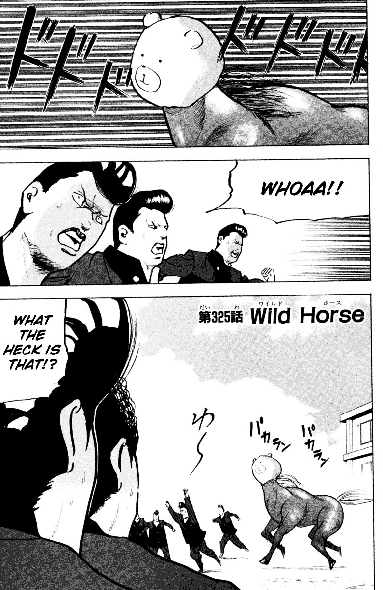 Sakigake!! Cromartie Koukou Vol.17 Chapter 328 : Wild Horse - Picture 2