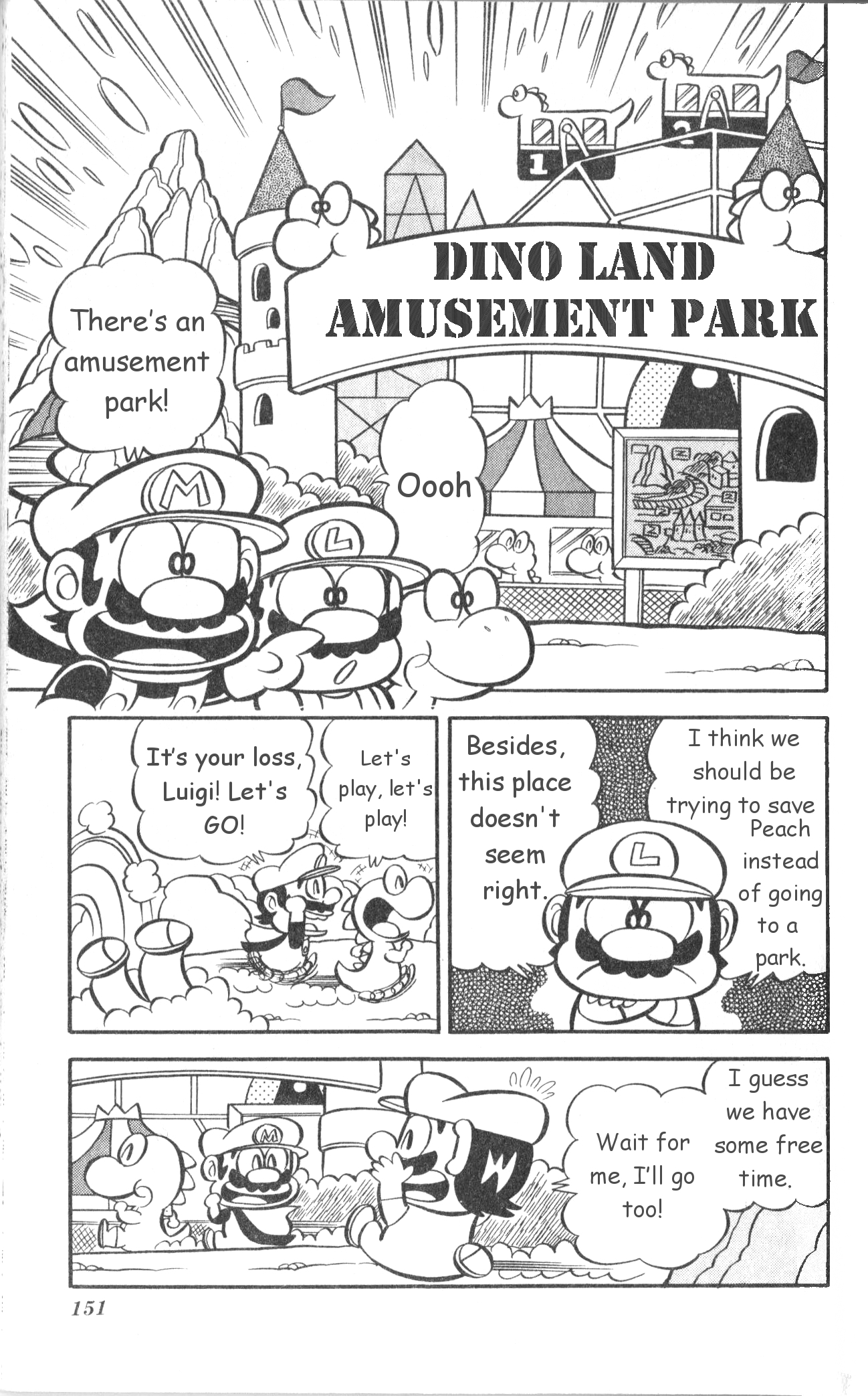 Super Mario-Kun Vol.1 Chapter 13: Kamek Comes Again! The Amusement Park From Hell?! - Picture 2