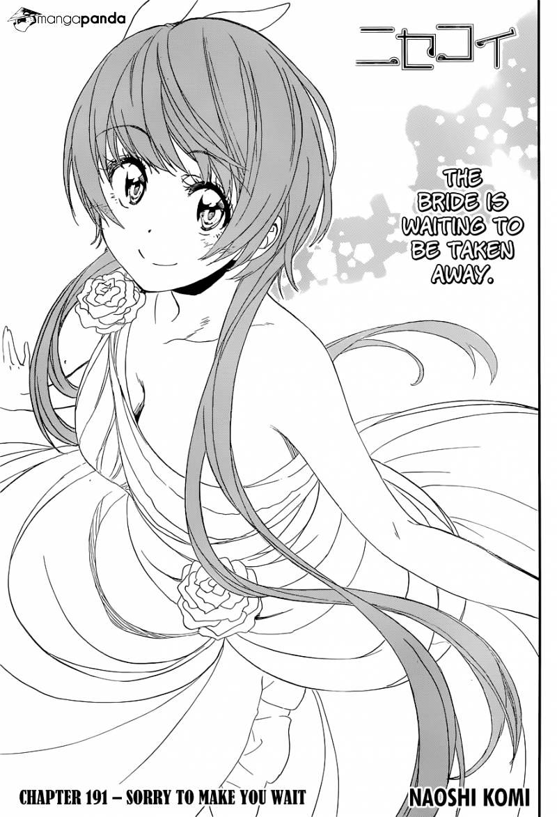 Nisekoi Chapter 191 - Picture 2
