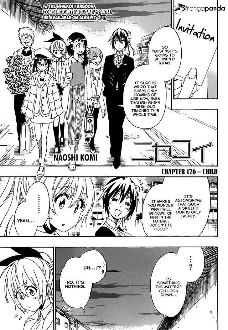Nisekoi Chapter 176 - Picture 1