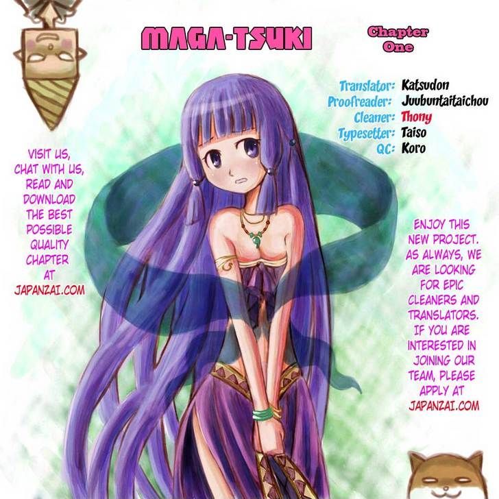 Maga Tsuki Vol.1 Chapter 1 : My Body Has Been Attached To A Goddess - Picture 1