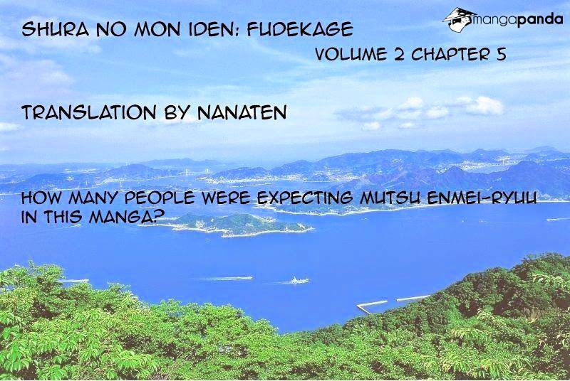 Shura No Mon Iden - Fudekage Chapter 5 - Picture 1