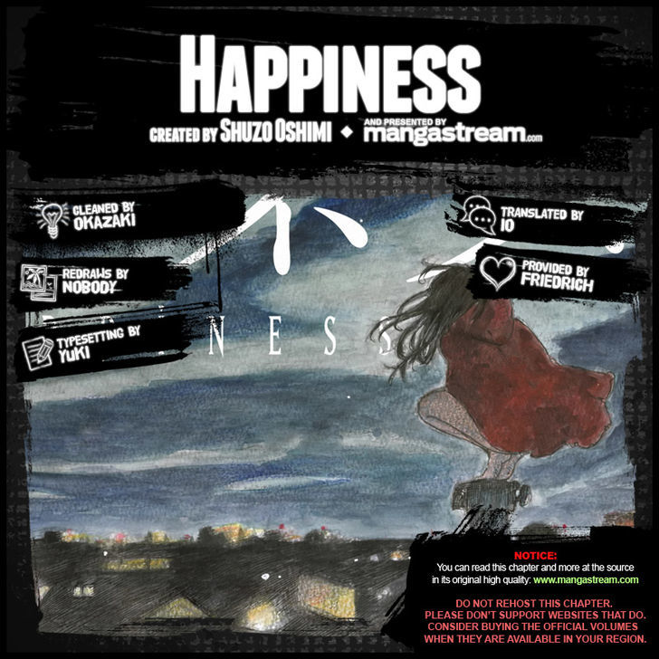 Happiness (Oshimi Shuzo) Chapter 9 : Darkness - Picture 2