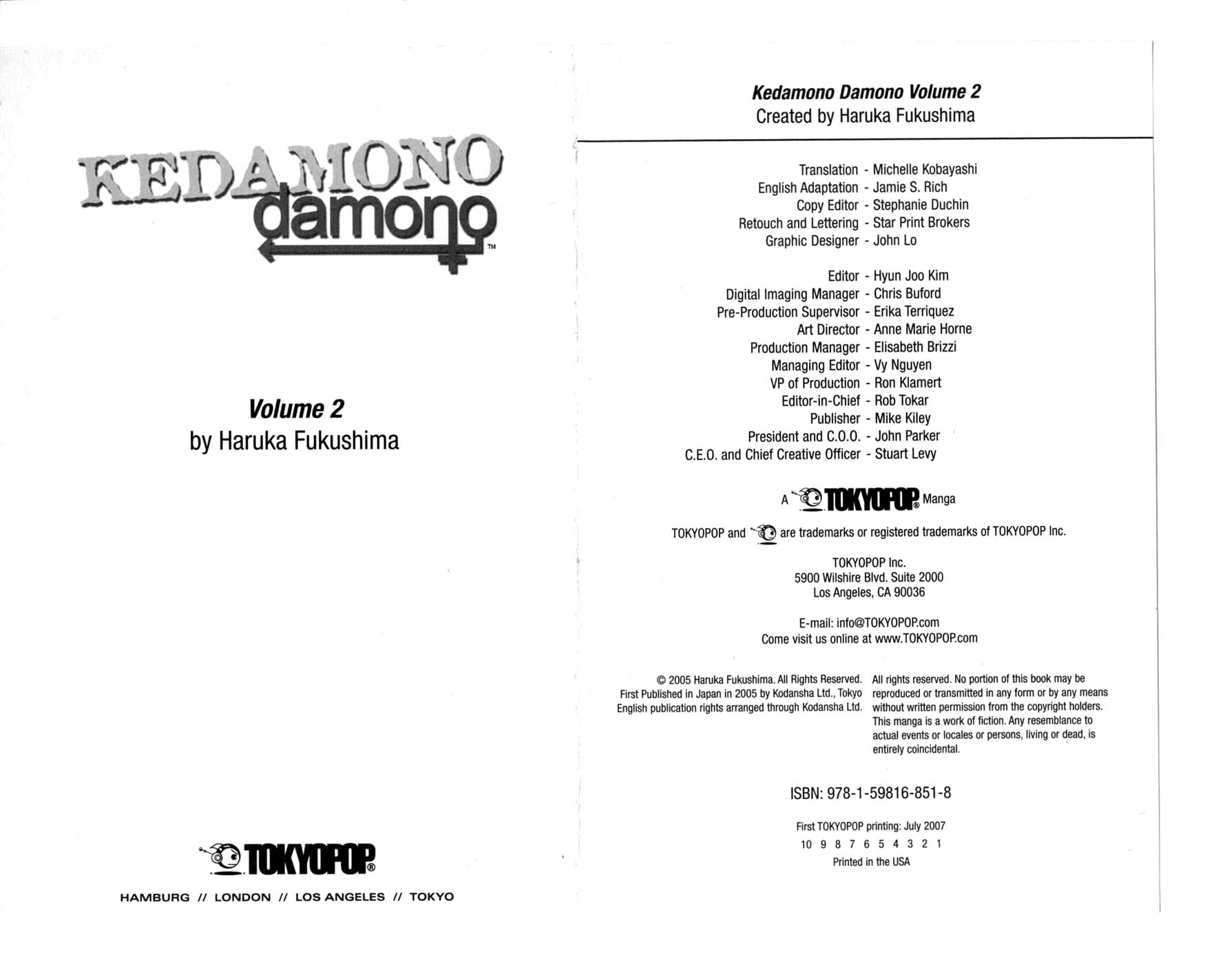Kedamono Damono Vol.2 Chapter 4 - Picture 3