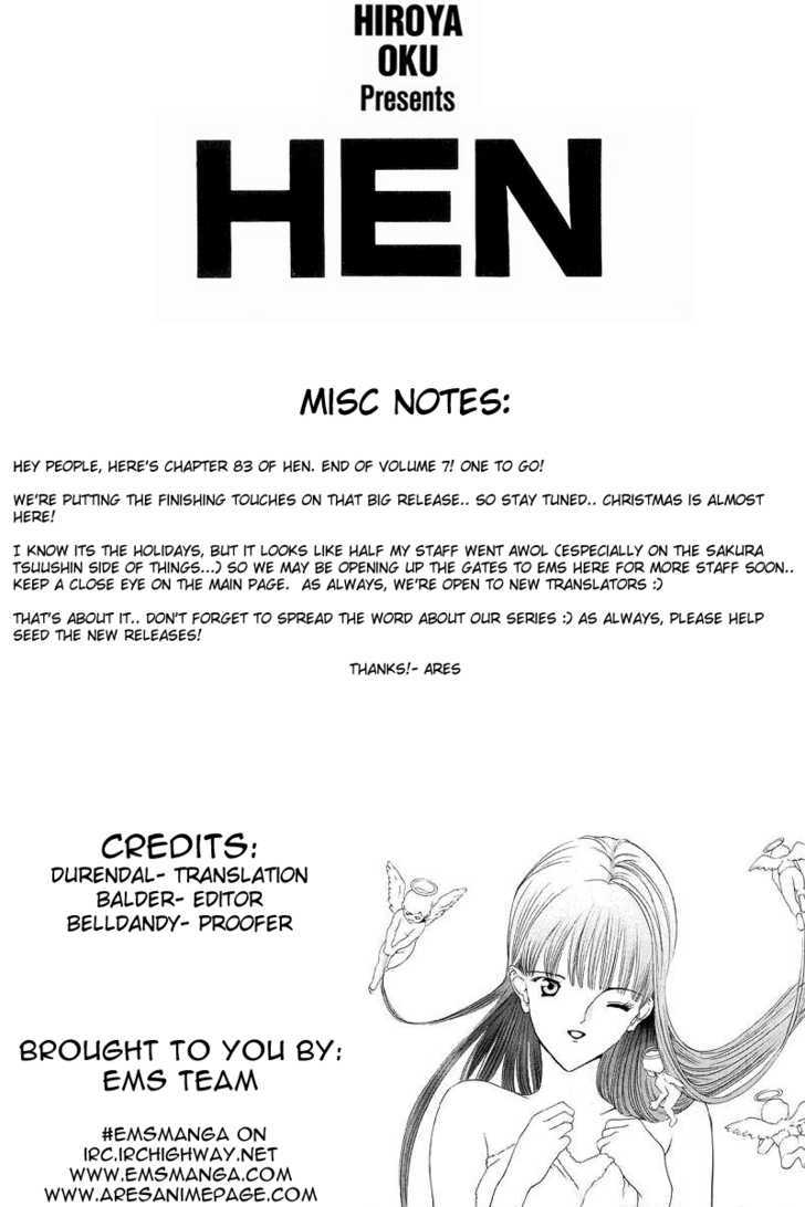 Hen Vol.7 Chapter 83 : I'm A Homo - Picture 1