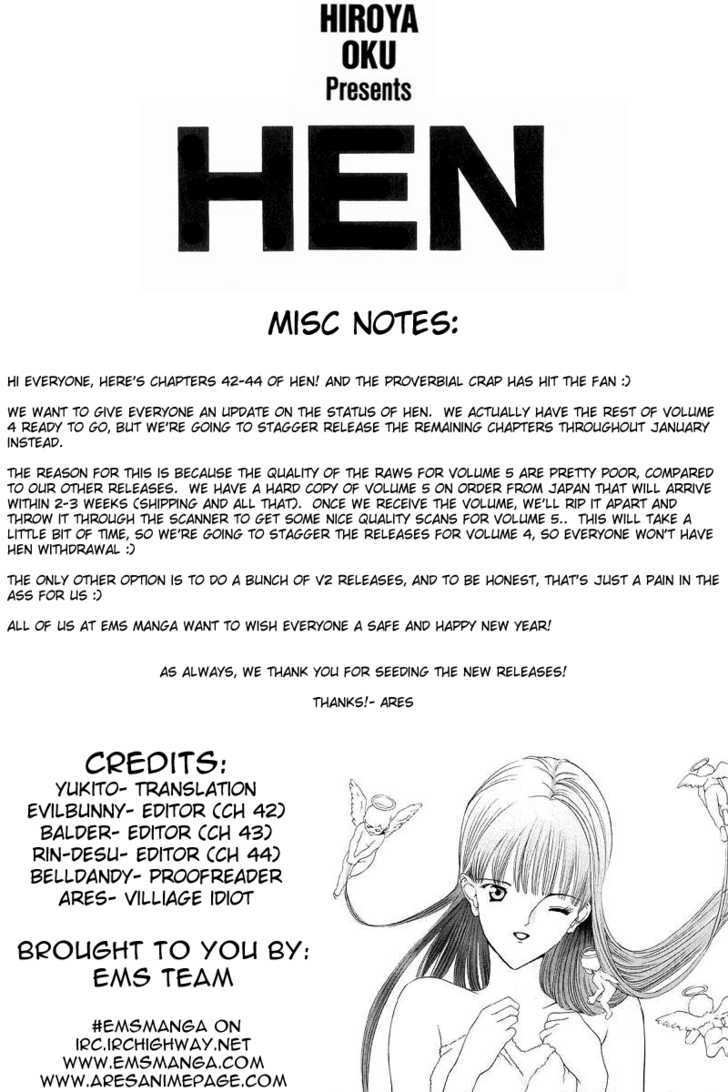 Hen Vol.4 Chapter 42 : 42 Not That Part 43 Reality Performance 44 Confused - Picture 1
