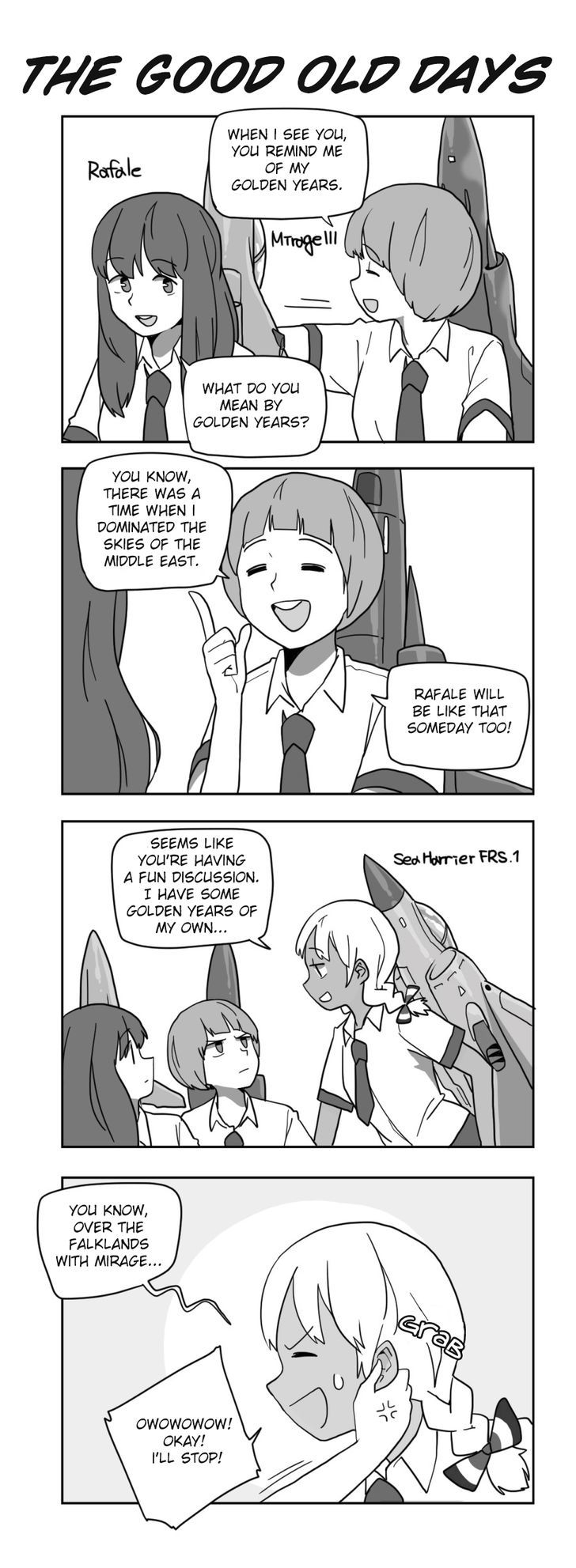Flight Highschool Chapter 53 : 4Koma Collection - Picture 3