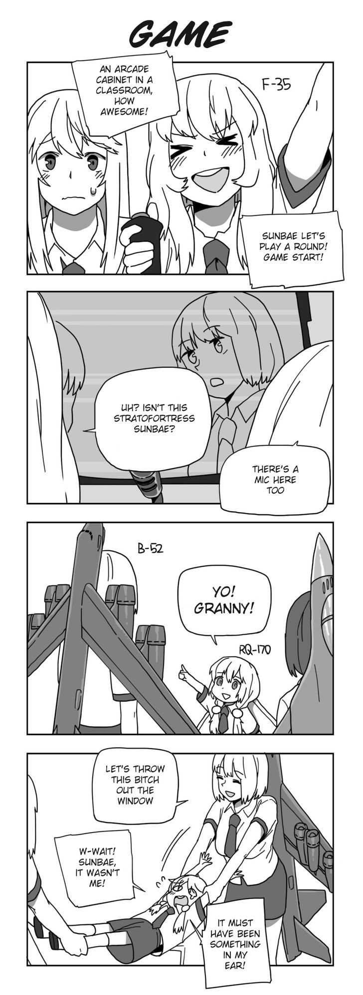 Flight Highschool Chapter 38 : 4Koma Collection - Picture 2