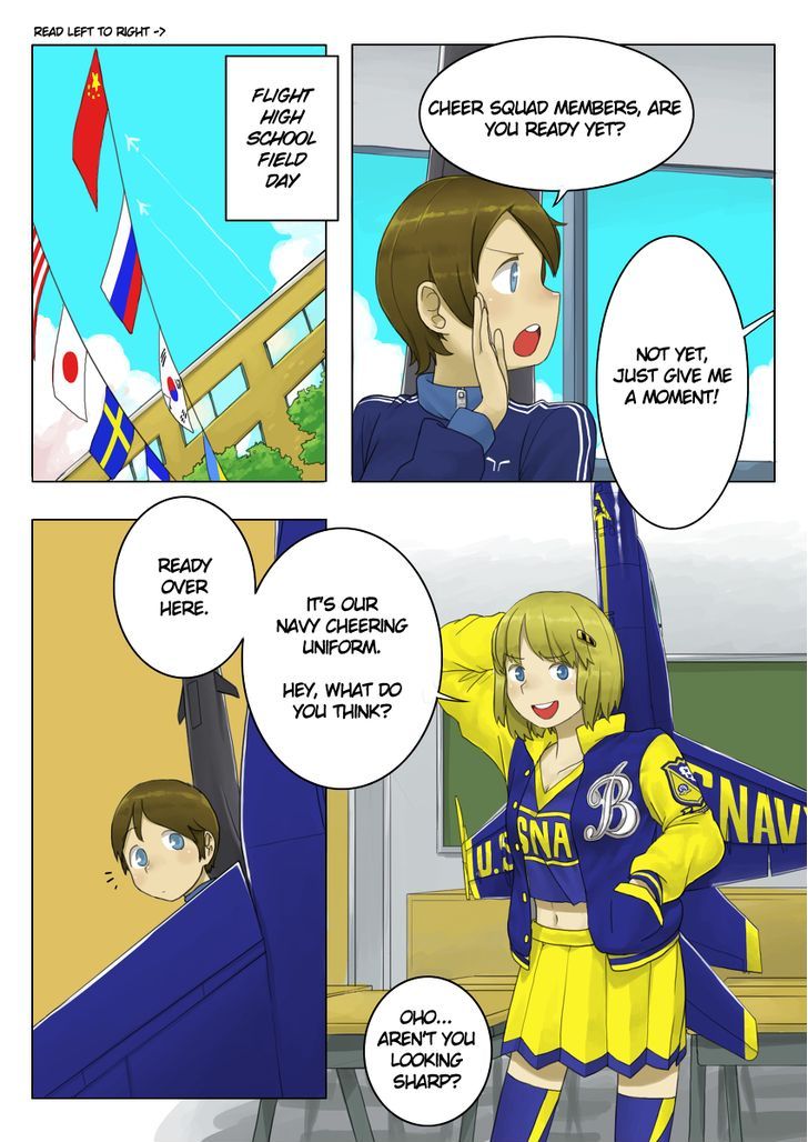 Flight Highschool Chapter 2 : Cheer Squad - Picture 1