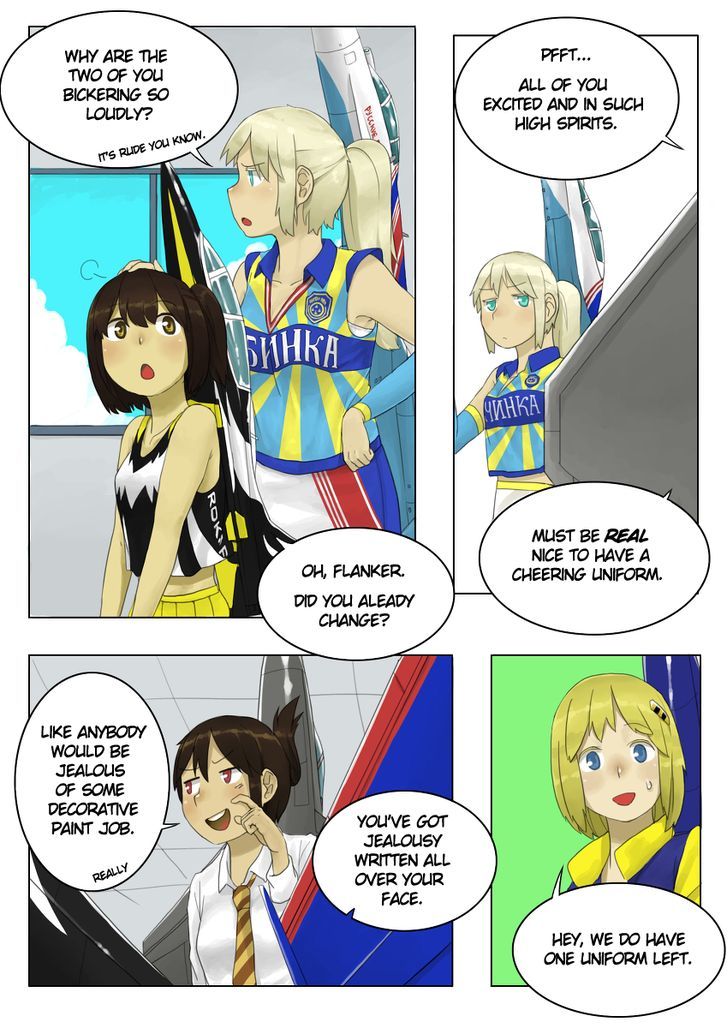 Flight Highschool Chapter 2 : Cheer Squad - Picture 3