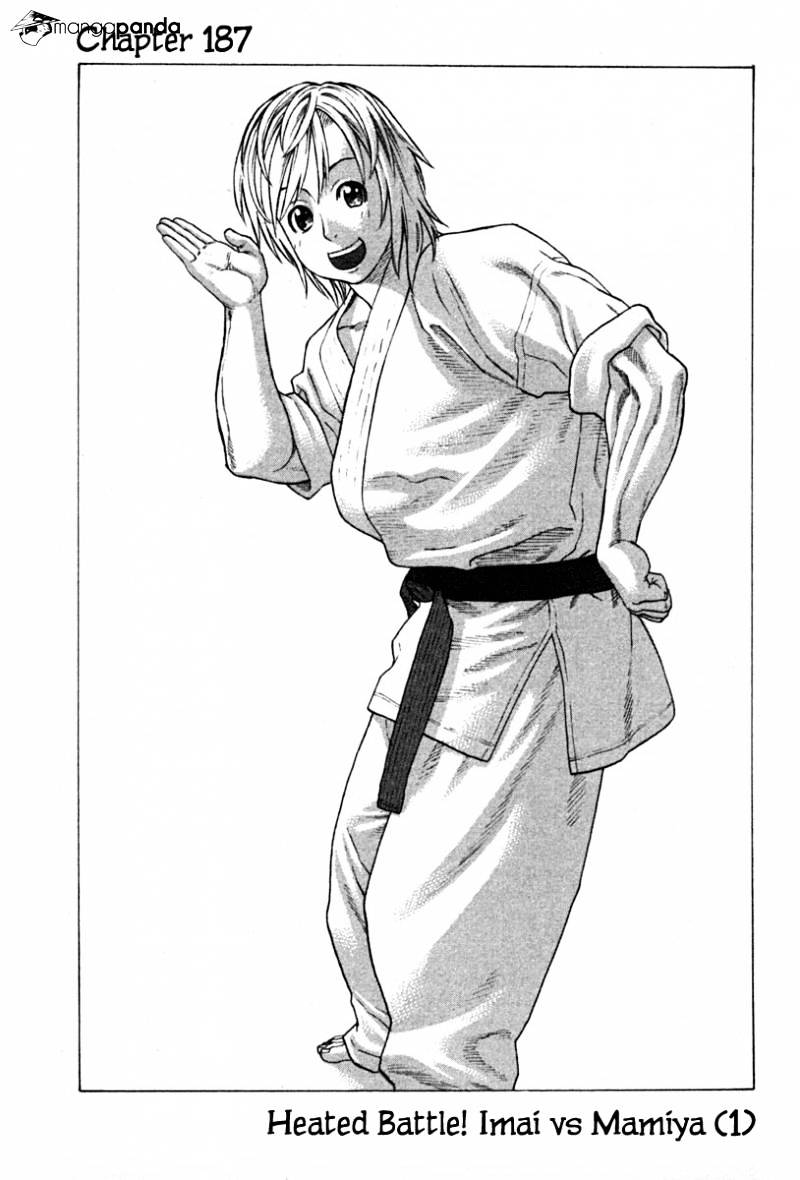 Karate Shoukoushi Kohinata Minoru Chapter 187 : Heated Battle! Imai Vs Mamiya (1) - Picture 1