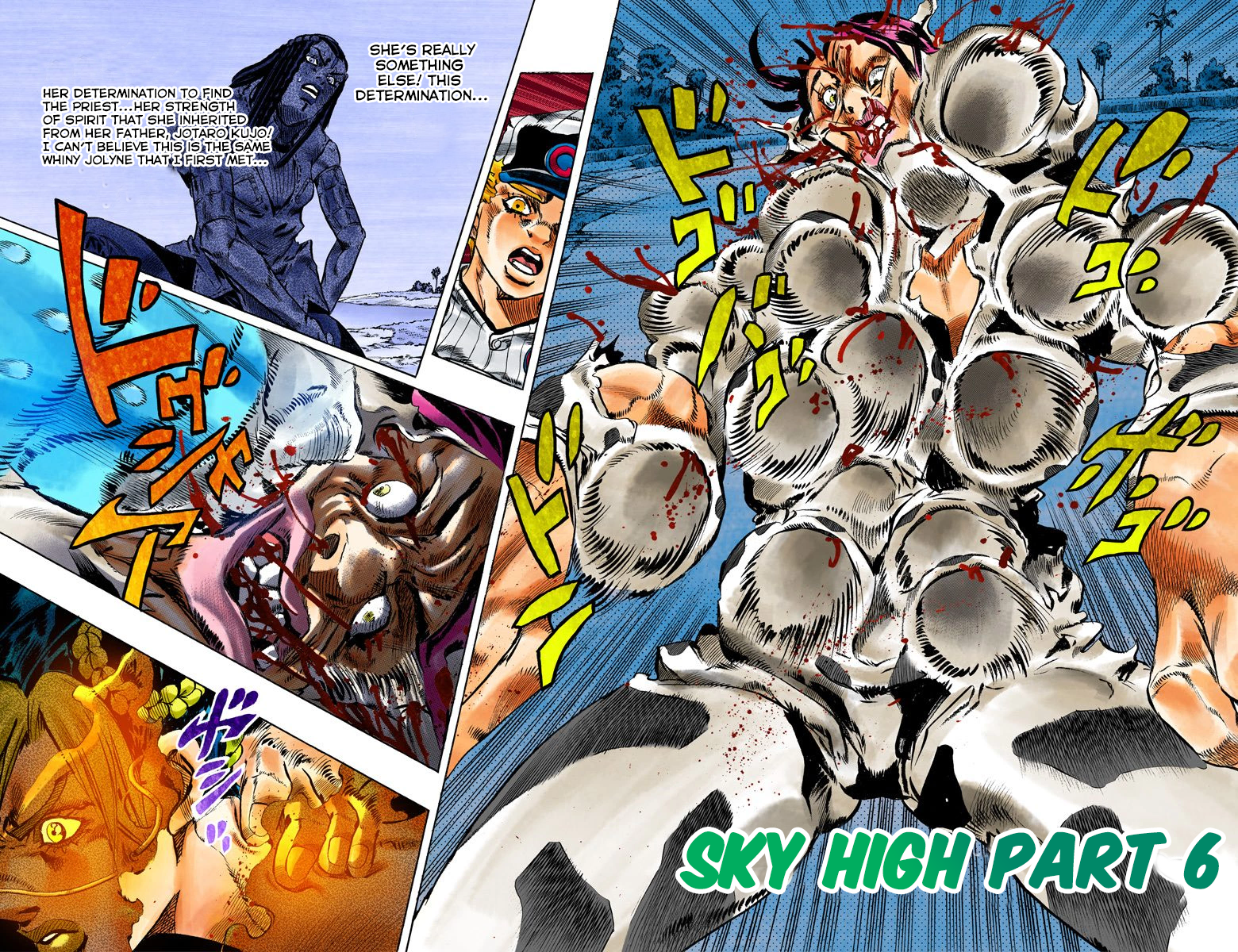 Jojo's Bizarre Adventure Part 5 - Vento Aureo Vol.13 Chapter 117: Sky High Part 6 - Picture 3
