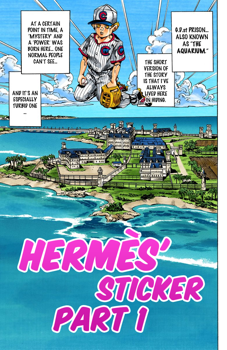 Jojo's Bizarre Adventure Part 5 - Vento Aureo Vol.3 Chapter 21: Hermès' Sticker Part 1 - Picture 2