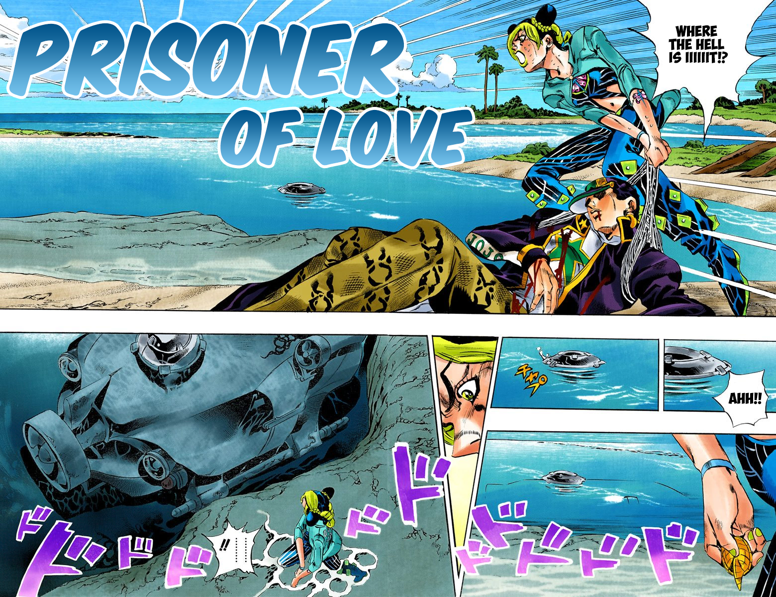 Jojo's Bizarre Adventure Part 5 - Vento Aureo Vol.3 Chapter 20: Prisoner Of Love - Picture 3