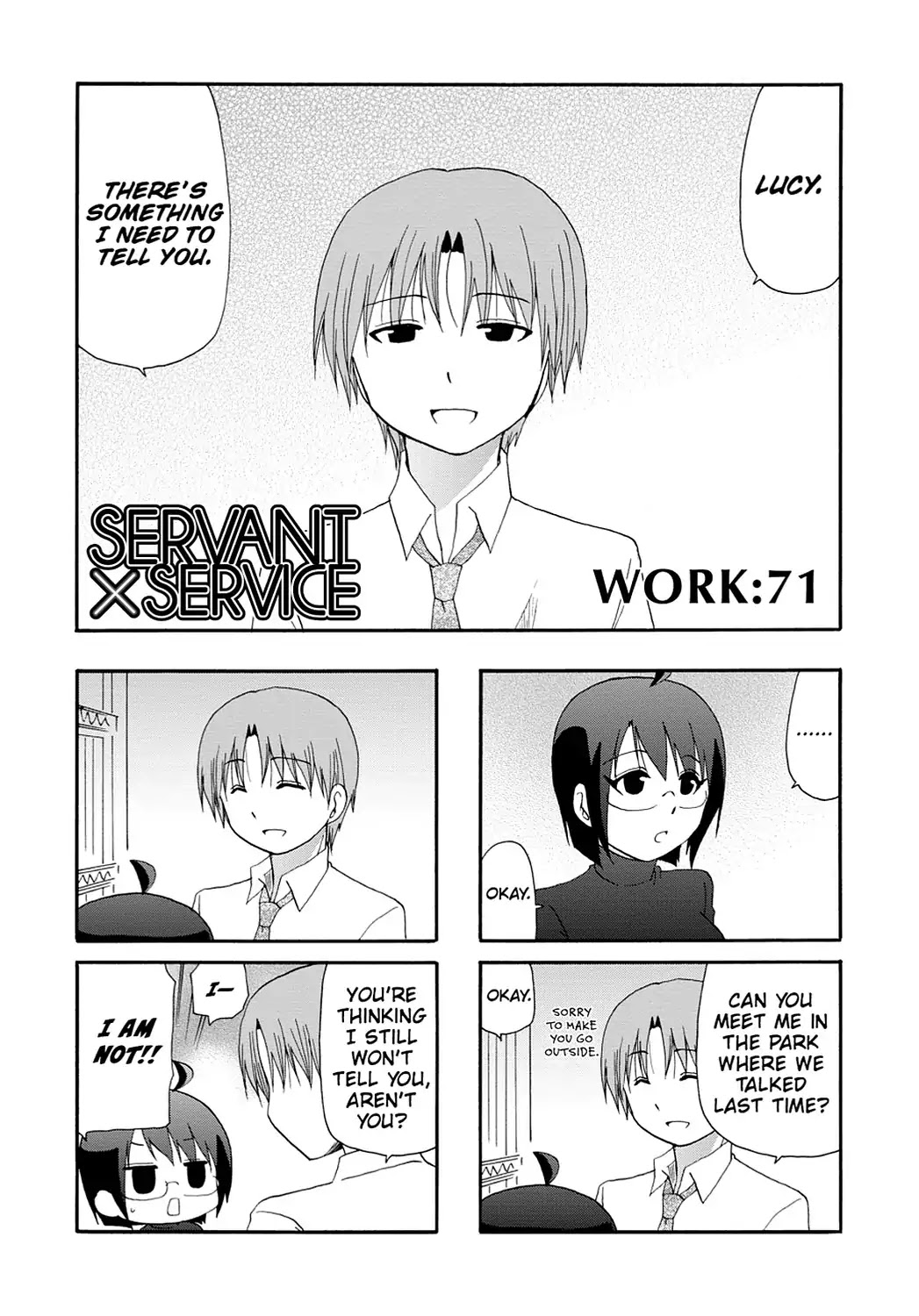 Servant X Service - Page 1