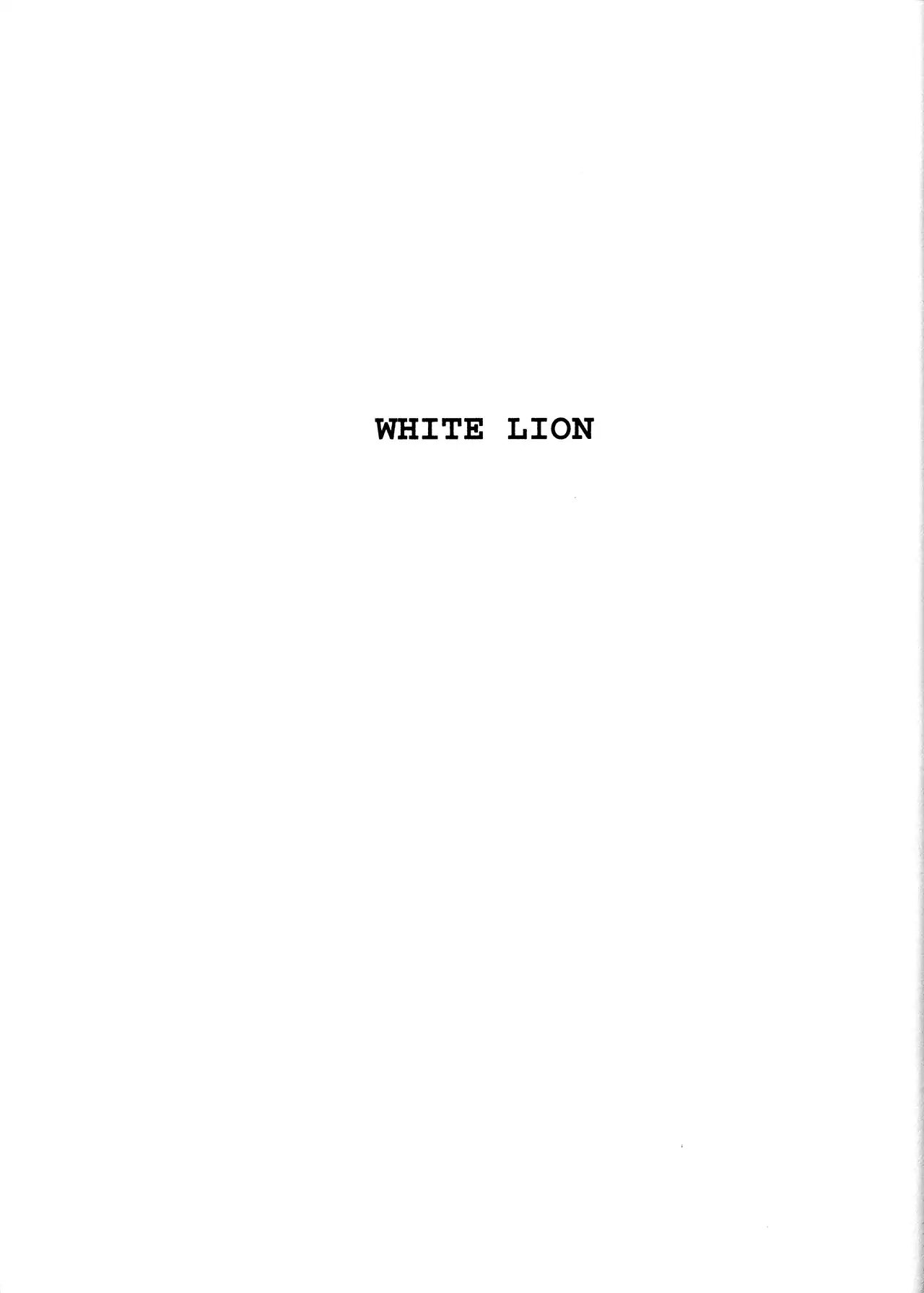 Black Jack Vol.12 Chapter 4: White Lion - Picture 1