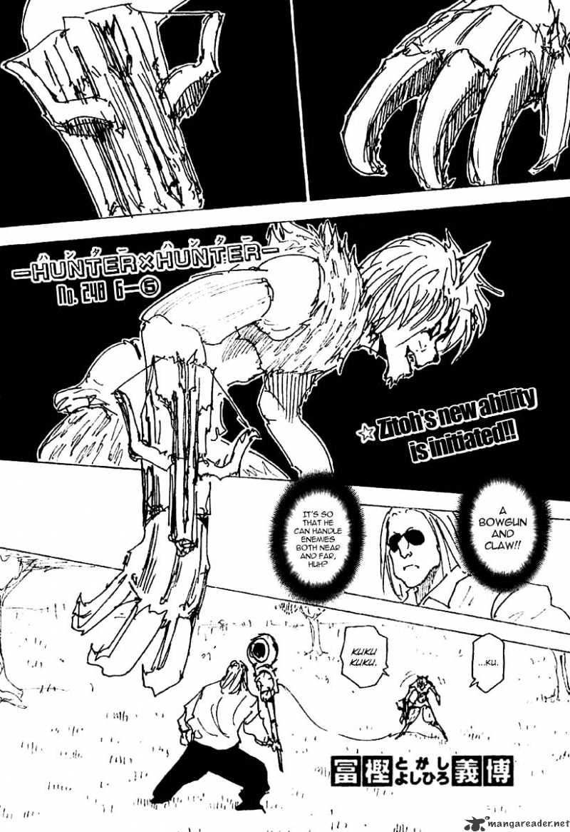 Hunter X Hunter Chapter 248 : 6 - 5 - Picture 1